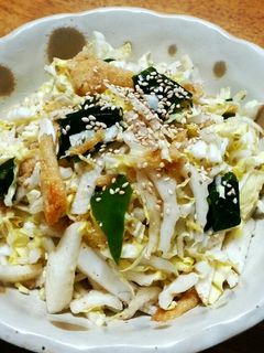 ▽▲白菜と長芋の和風サラダ▲▽-レシピのメイン写真