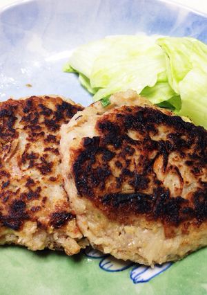 カニすり身バーグ-レシピのメイン写真
