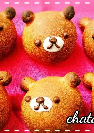 ☆くまさんパン☆-レシピのメイン写真