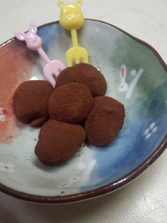 材料3つで簡単生チョコ-レシピのメイン写真