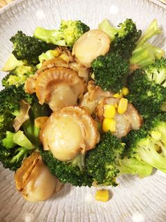 簡単◎ベビーホタテのバター醤油炒め-レシピのメイン写真