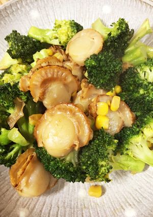 簡単◎ベビーホタテのバター醤油炒め-レシピのメイン写真