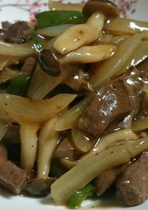 豚ハツのオイスターソース炒め-レシピのメイン写真