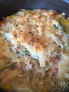 山芋でラーメングラタン-レシピのメイン写真