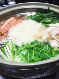 優しい味で温まる!みぞれしゃぶハリ鍋-レシピのメイン写真