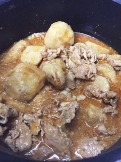 豚肉と里芋の中華風ゴマ煮-レシピのメイン写真