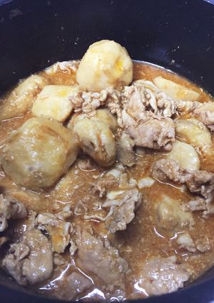 豚肉と里芋の中華風ゴマ煮-レシピのメイン写真