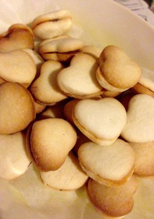 ハートのチョコサンドクッキー-レシピのメイン写真