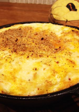 スキレットで簡単♪チーズはんぺんオムレツ-レシピのメイン写真