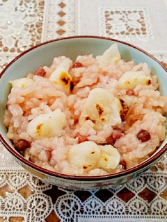 覚書☆手間無し☆小正月に☆小豆粥-レシピのメイン写真