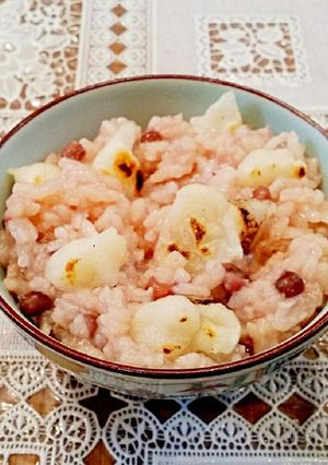 覚書☆手間無し☆小正月に☆小豆粥-レシピのメイン写真