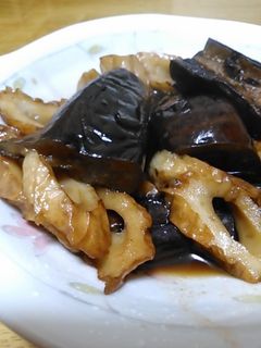 なすとちくわの照り炒め煮-レシピのメイン写真