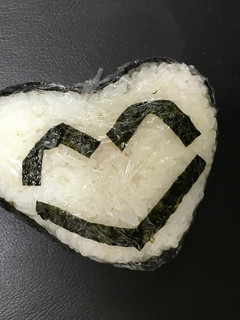 スマイルハートおにぎり-レシピのメイン写真