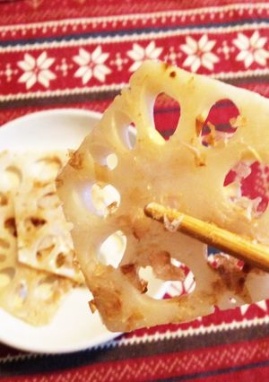 必勝祈願！れんこんの和え物-レシピのメイン写真