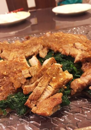 男子大満足！スグに出来るポークステーキ-レシピのメイン写真