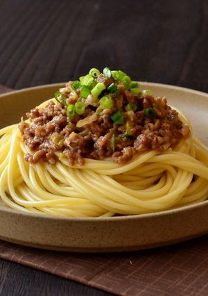 和風肉みそパスタ-レシピのメイン写真