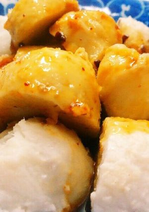 圧力鍋で蒸す✌皮つるり☝里芋甘辛味噌-レシピのメイン写真