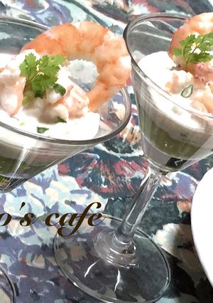 簡単オシャレな海老とアボカドのテリーヌ♪-レシピのメイン写真