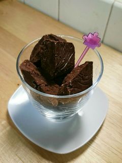 簡単☆お豆腐生チョコ(高カカオver)-レシピのメイン写真