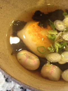 揚げ餅入り海苔吸い-レシピのメイン写真