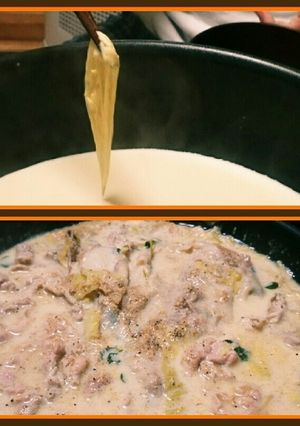 湯葉からの豆乳鍋-レシピのメイン写真