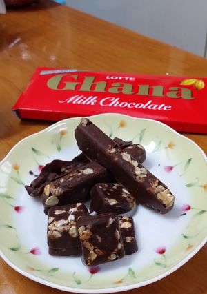 ザクザク♥オートミールチョコ-レシピのメイン写真