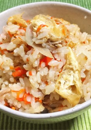 エノキとツナの炊き込みご飯-レシピのメイン写真