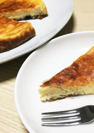 濃厚♪しっとりベイクドチーズケーキ-レシピのメイン写真