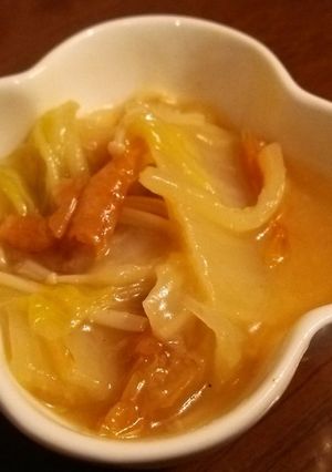 白菜と干し海老の煮物-レシピのメイン写真
