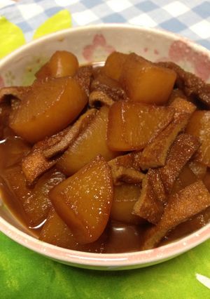 大根とお揚げの煮物-レシピのメイン写真