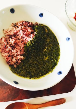 小松菜グリーンカレー北インド風-レシピのメイン写真