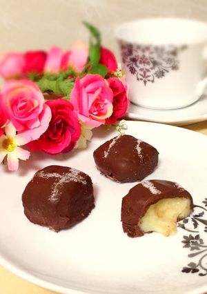 塩チョコ〜塩バターキャラメル入り〜-レシピのメイン写真