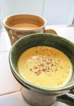 豆乳でパンプキンスープ -レシピのメイン写真