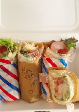 手作り トルティーヤ風 生地＊-レシピのメイン写真