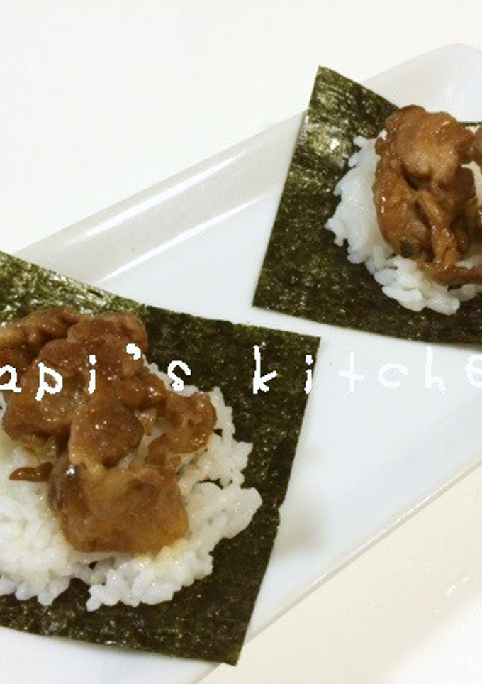 パパっと作って♪生姜焼き巻き(ﾉ≧ڡ≦)-レシピのメイン写真