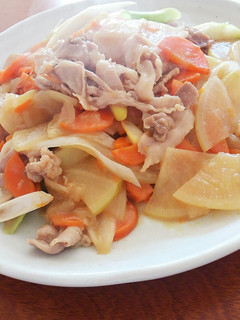 豚肉と大根のとろみ炒め -レシピのメイン写真