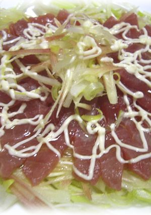 簡単☆マグロのカルパッチョ-レシピのメイン写真
