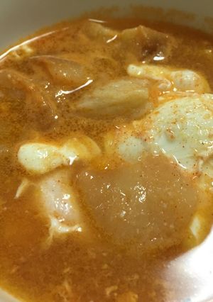 風邪に良くきくソパデアホ ニンニクスープ-レシピのメイン写真