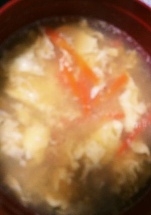 簡単ズボラ汁★調理時間3分コンソメスープ-レシピのメイン写真