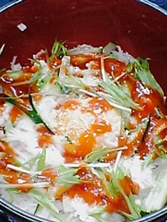 トロトロキムチ素麺-レシピのメイン写真