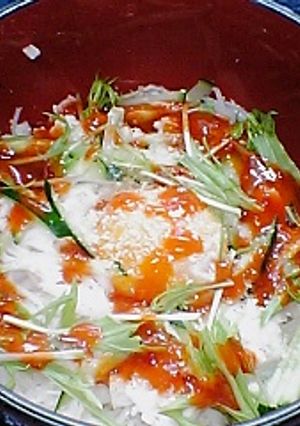 トロトロキムチ素麺-レシピのメイン写真