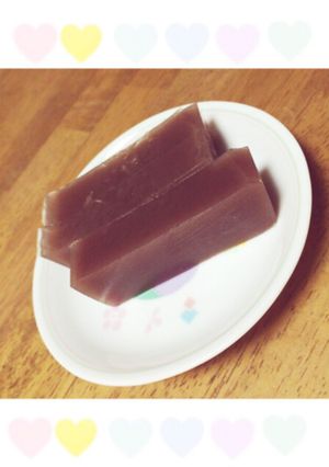 簡単！おいしい♪水ようかん-レシピのメイン写真