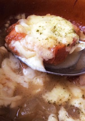 仙台麩のオニオングラタンスープ-レシピのメイン写真