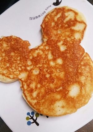 パパンでカリっとしっとりホットケーキ♪-レシピのメイン写真
