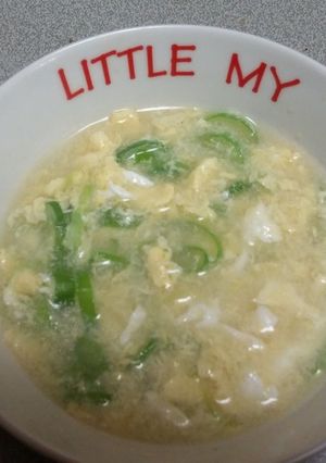 簡単！創味シャンタンの卵スープ-レシピのメイン写真