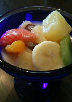 とろり♪ホワイトソースのフルーツポンチ-レシピのメイン写真
