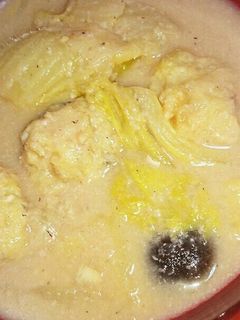 釣りたてアジのつみれ粕汁-レシピのメイン写真