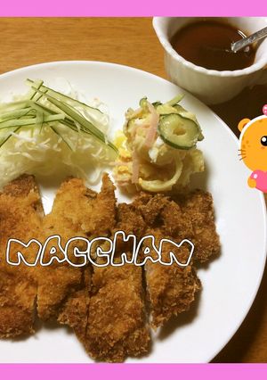 簡単に…豚カツ(#^.^#)♥︎-レシピのメイン写真