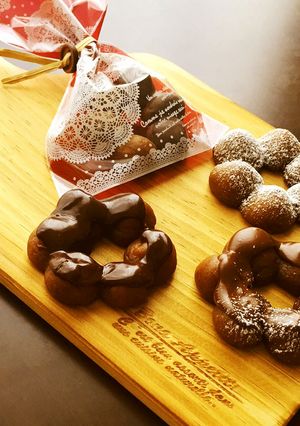 揚げない☆お餅でチョコプチポンデリング-レシピのメイン写真