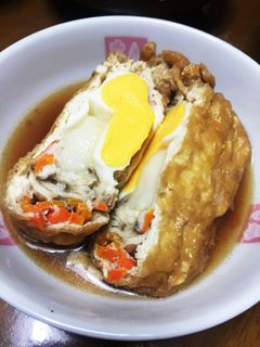 簡単 ☆ 餅玉巾着-レシピのメイン写真